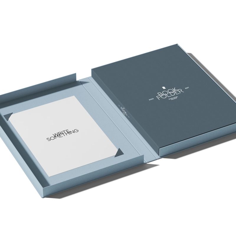 Book Folder Mockup