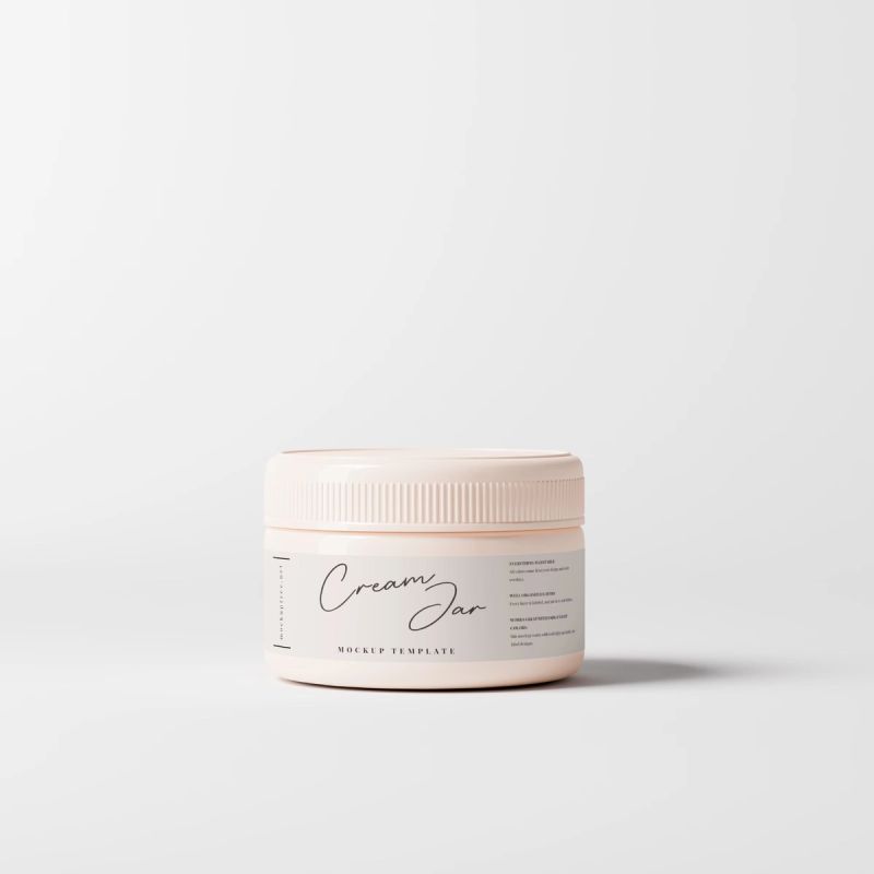 Plastic Jar Mockup 2