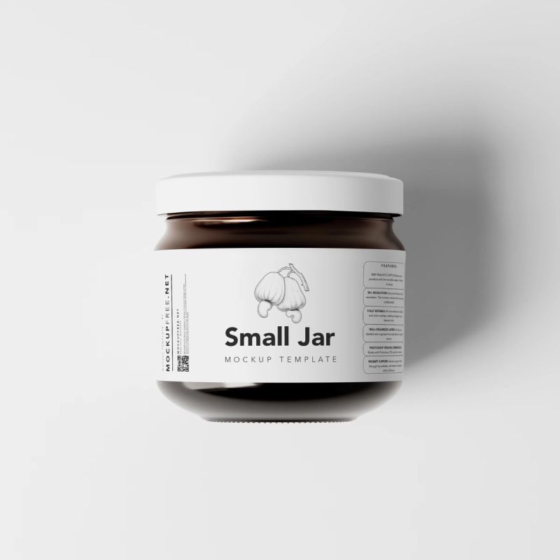 300ml Squat Jar Mockups 9