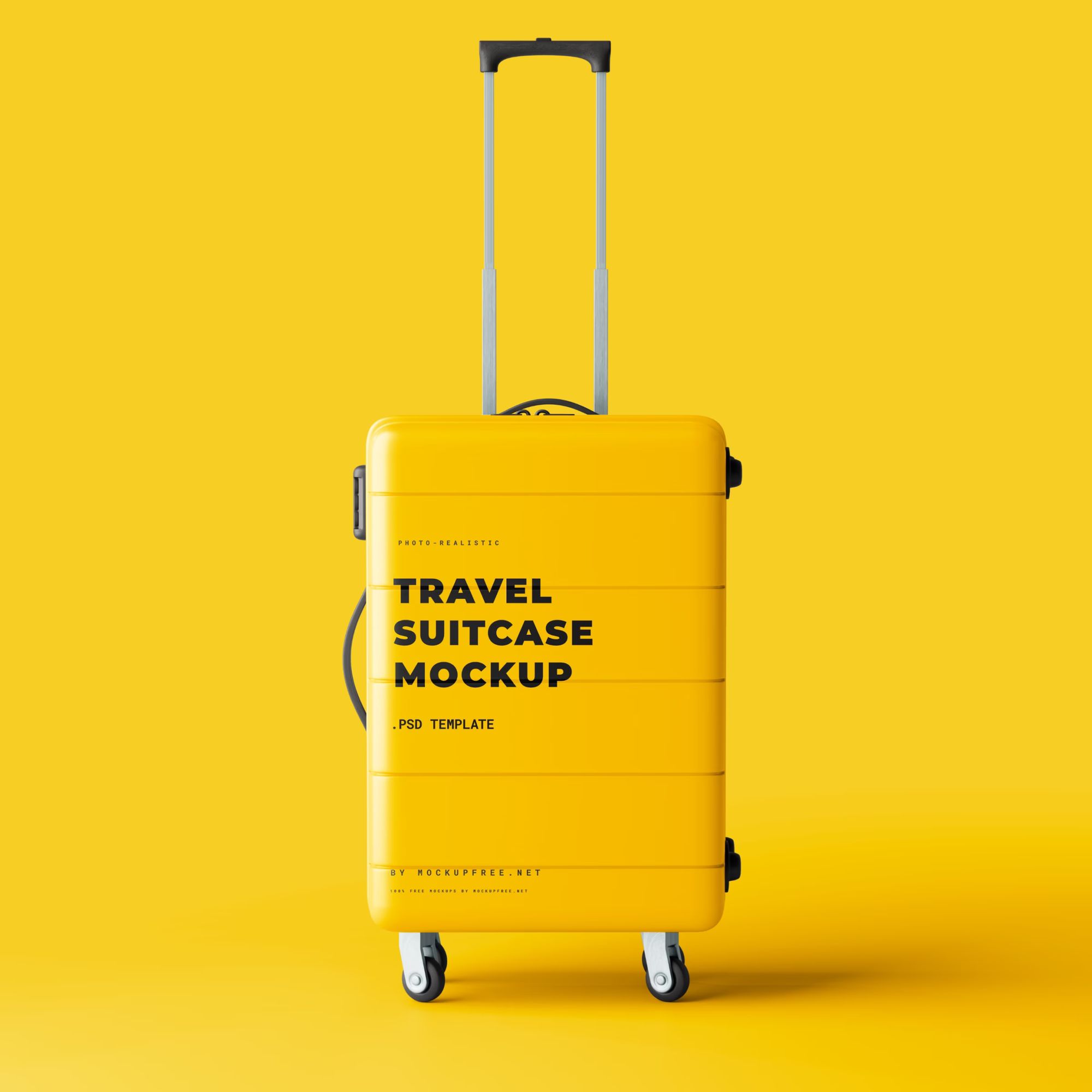 Travel Suitcase Mockup 2