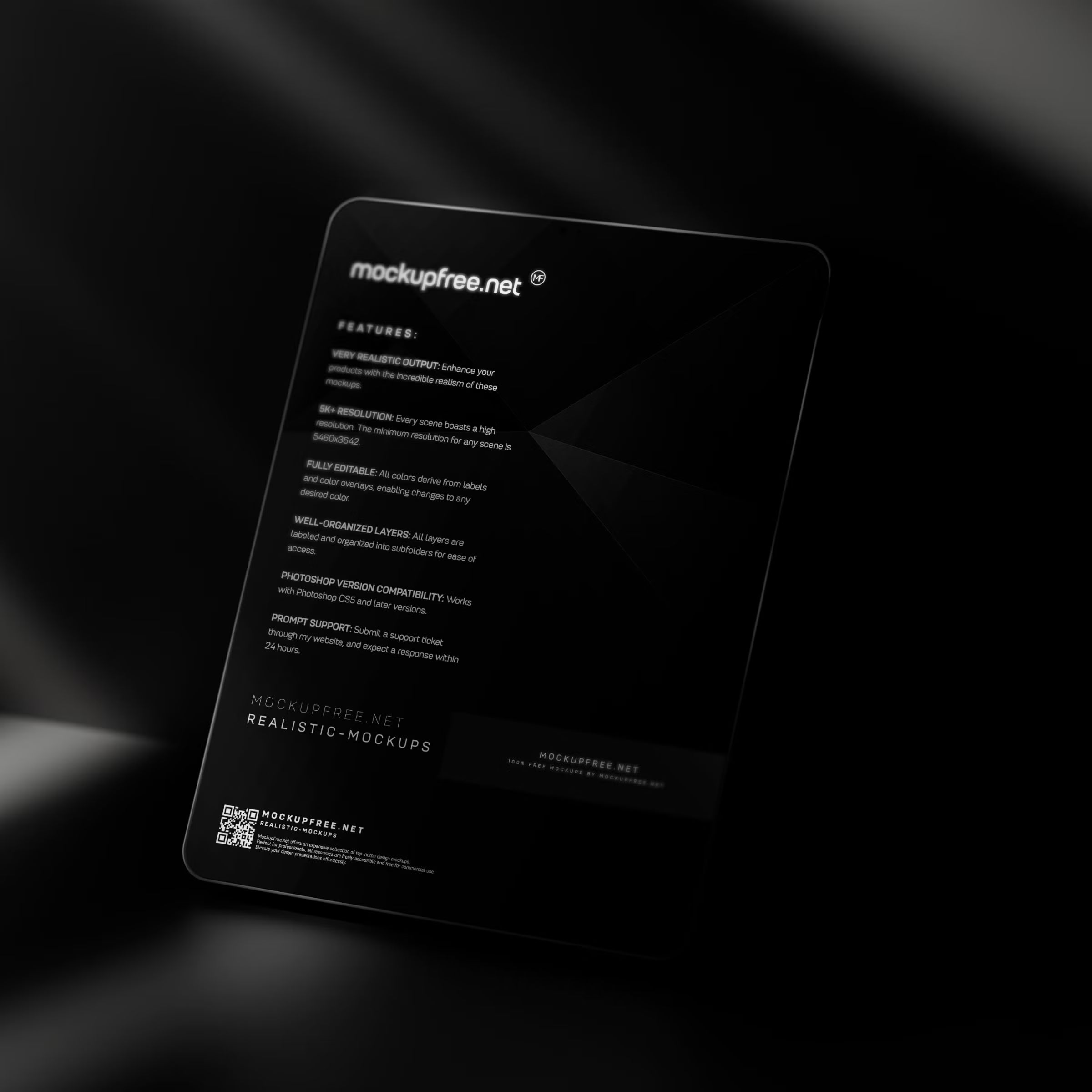 Unbranded Tablet Screen Mockups 5