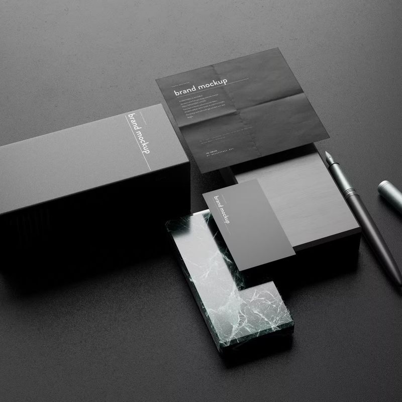 Dark Branding Mockup 4