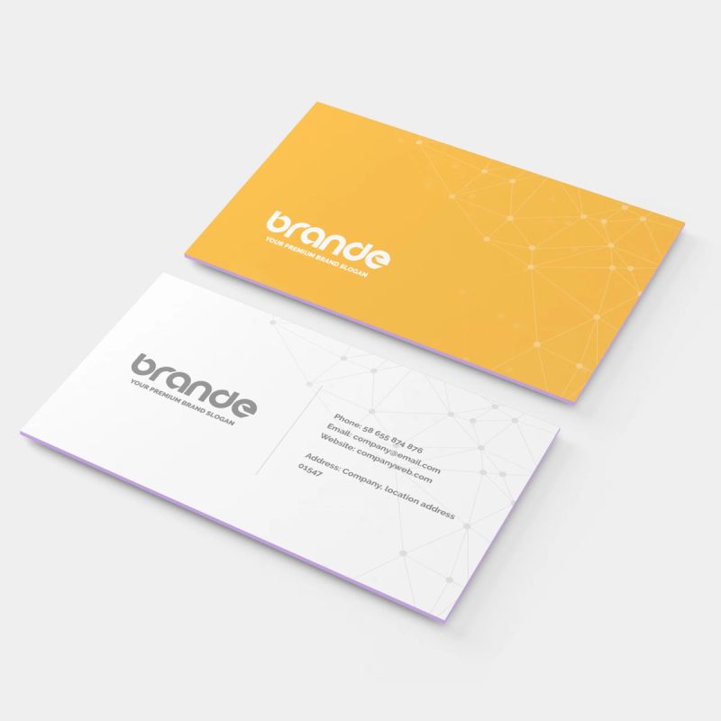 Simple Business Card PSD Mockup 3
