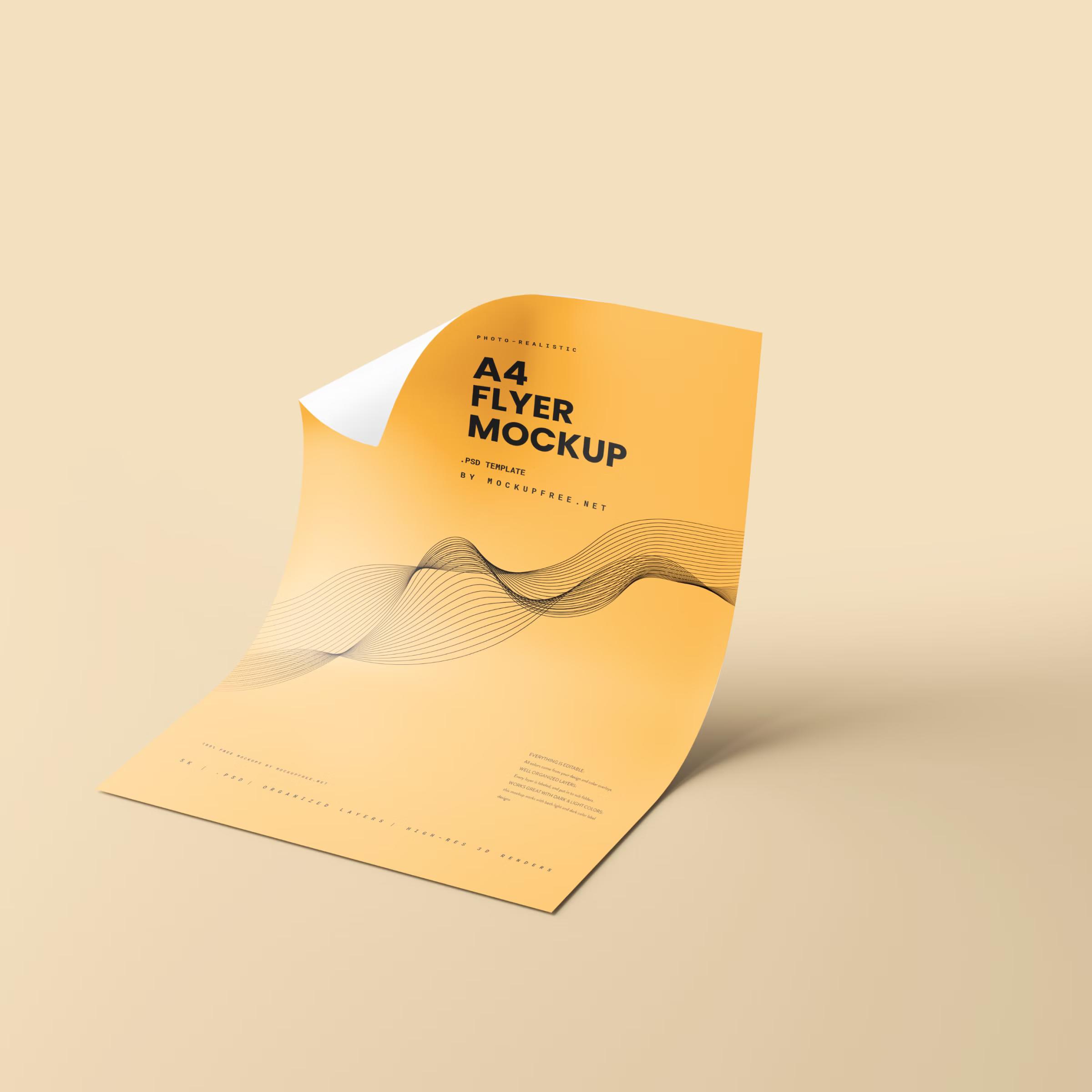 A4 / A5 Flyer Mockups 5