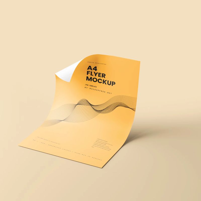 A4 / A5 Flyer Mockups 5