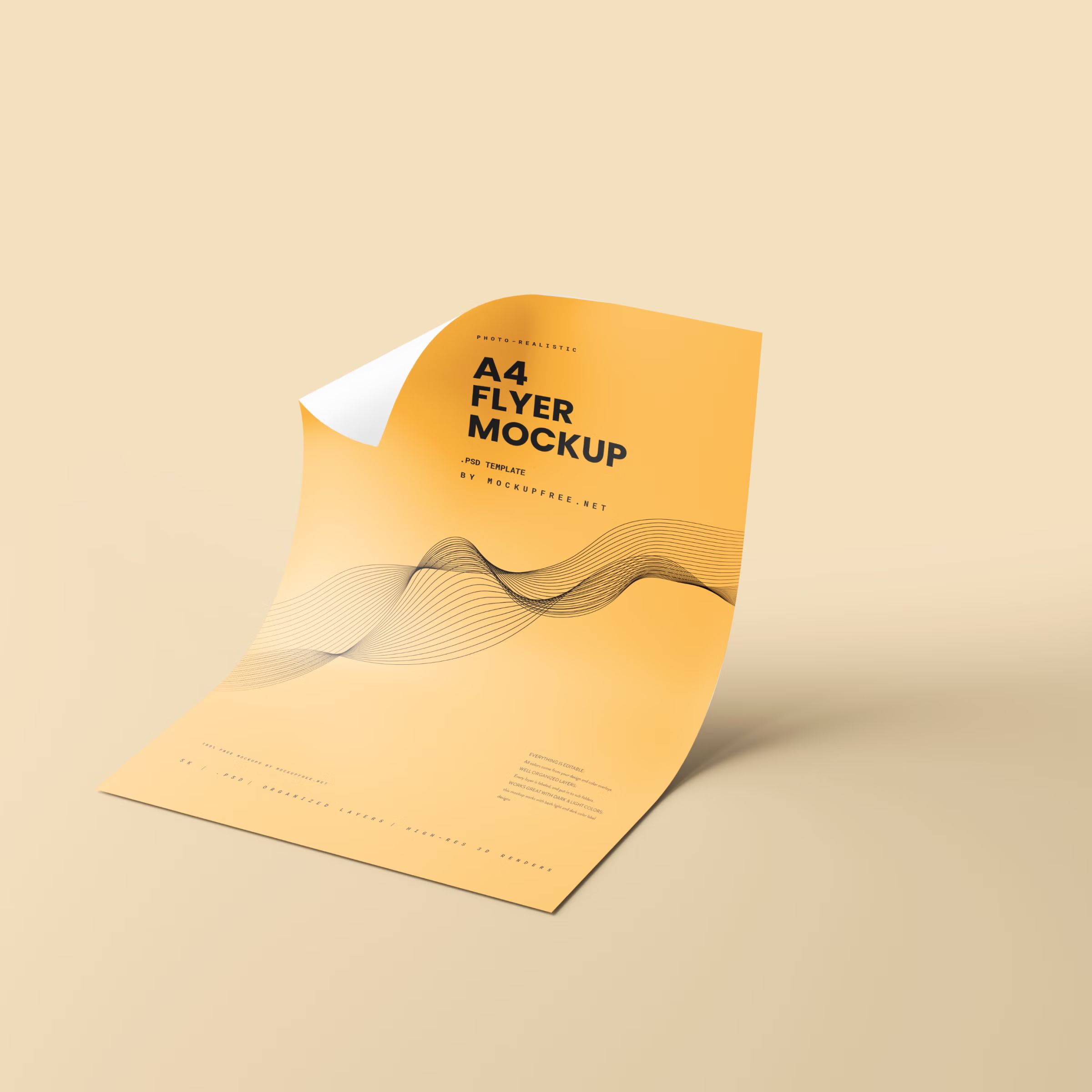A4 / A5 Flyer Mockups 5
