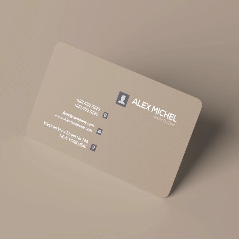 Business Card Branding Mockup Set
