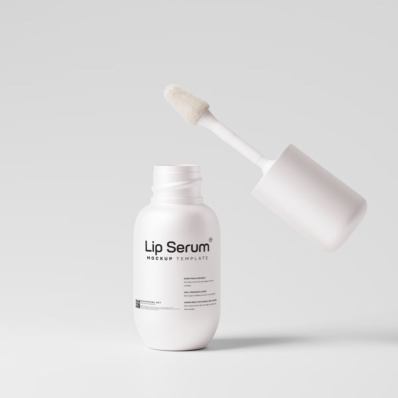 Lip Mask or Lip Serum Bottle Mockups 2