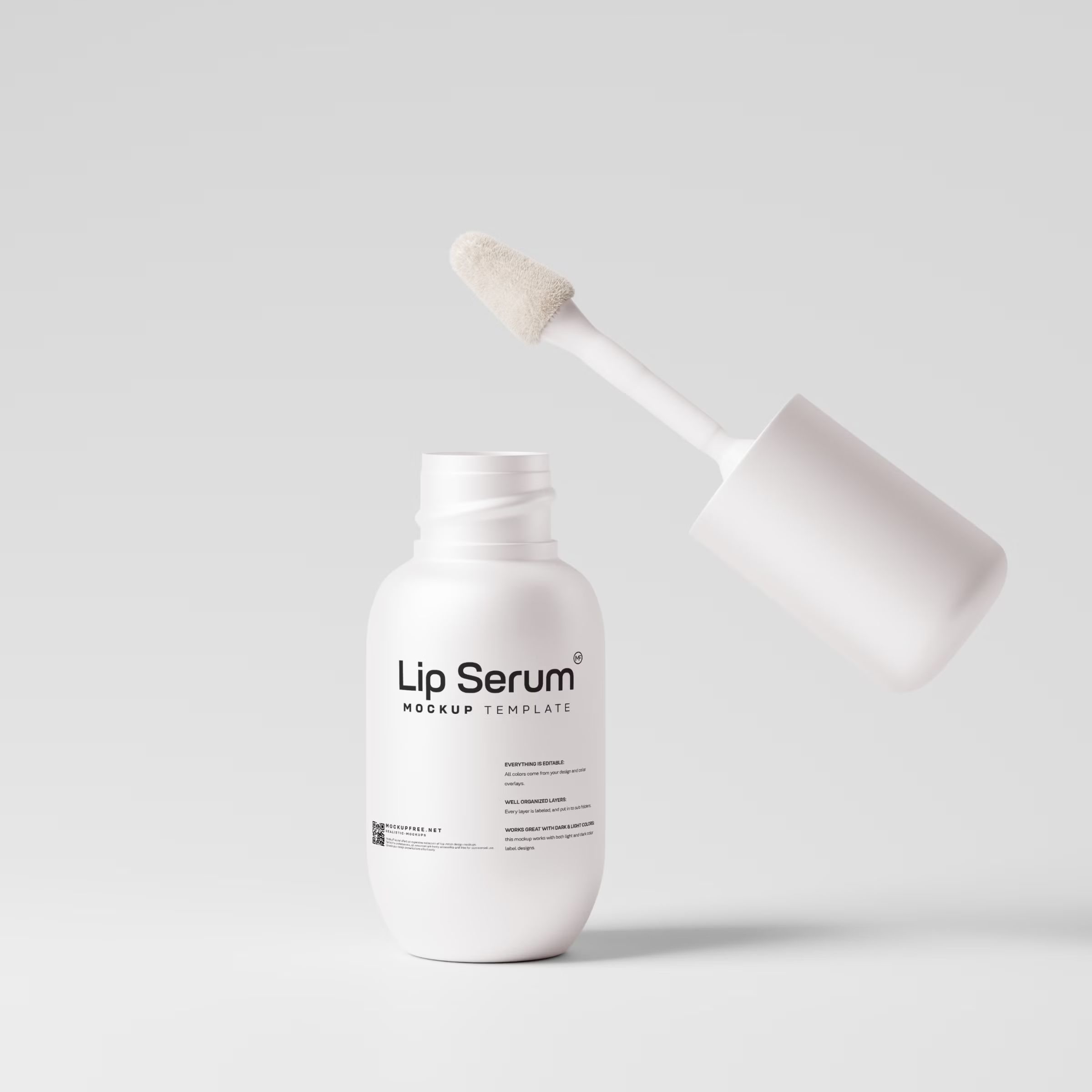 Lip Mask or Lip Serum Bottle Mockups 2