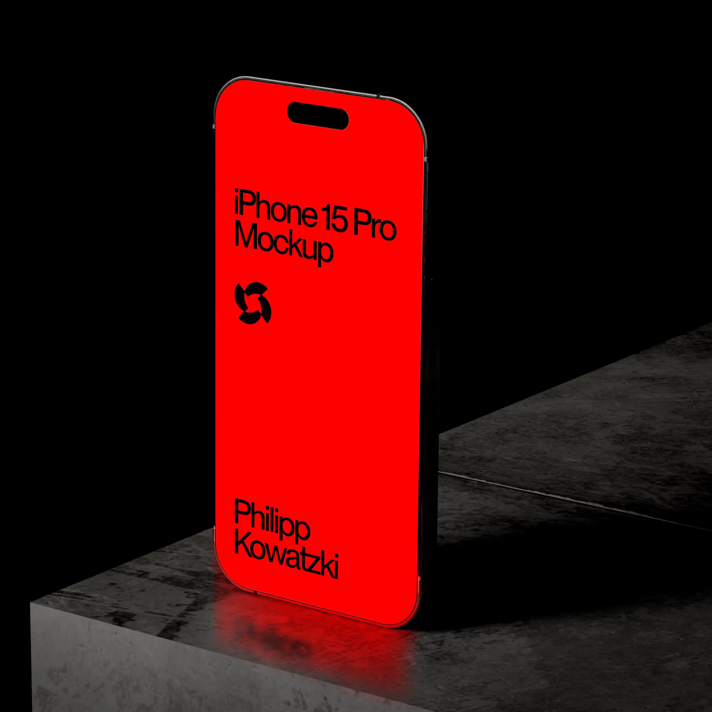Free iPhone Pro Mockup 04