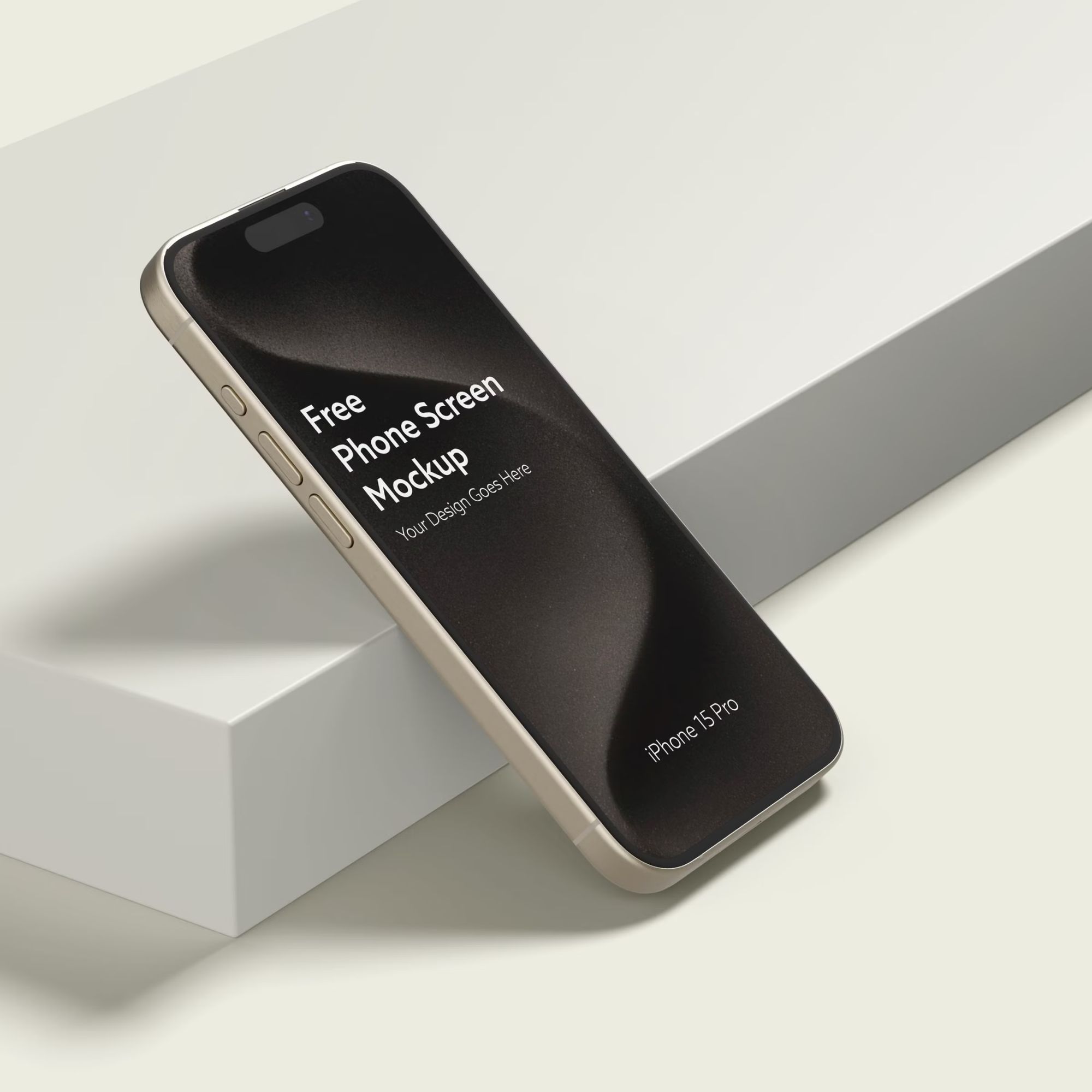 iPhone 15 Pro Max Mockup