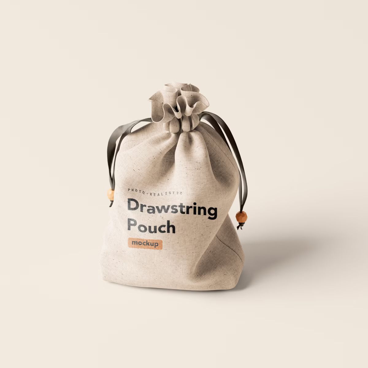 Drawstring Pouch Mockup 3