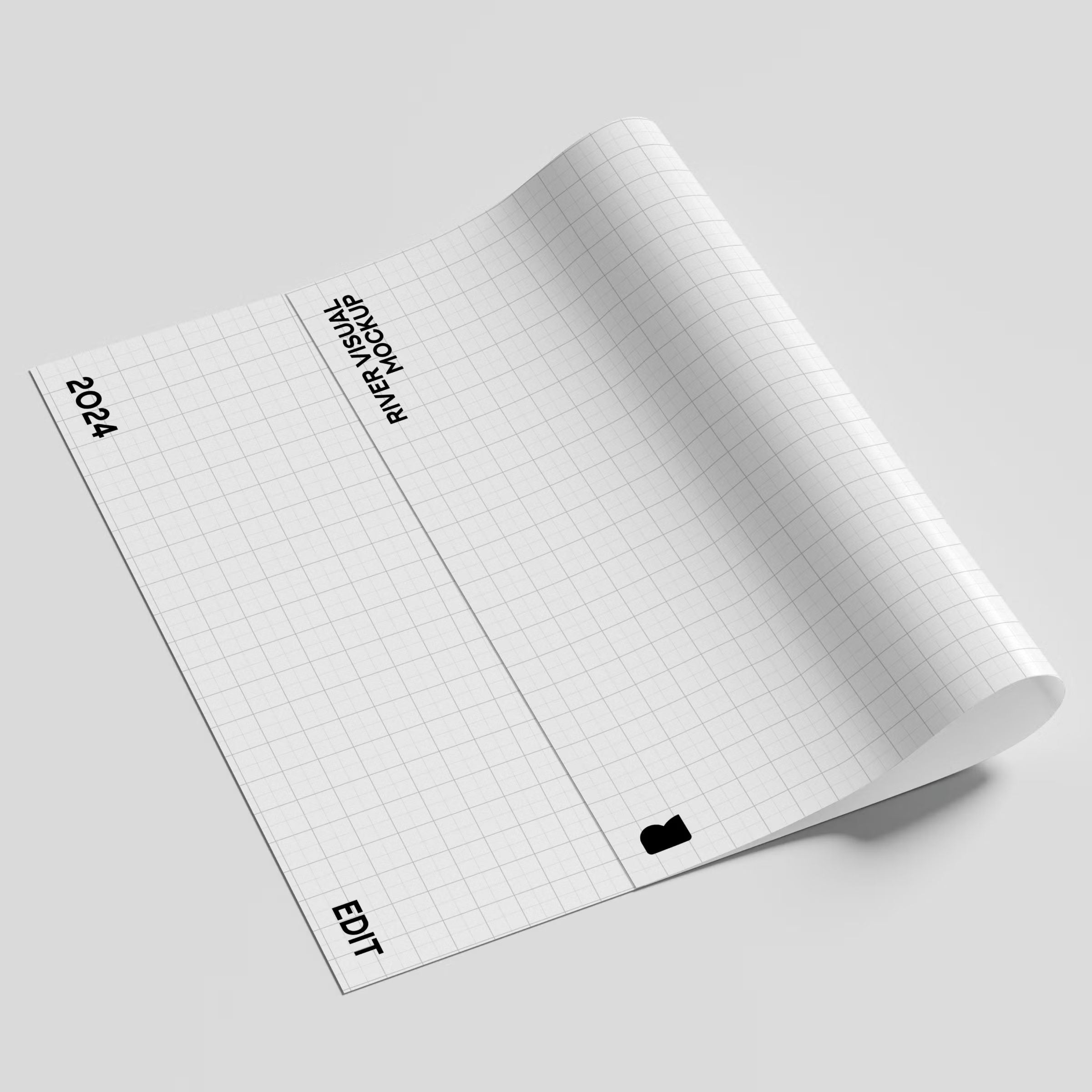 Paper Wrap Free Mockup Fixed Wrap Object