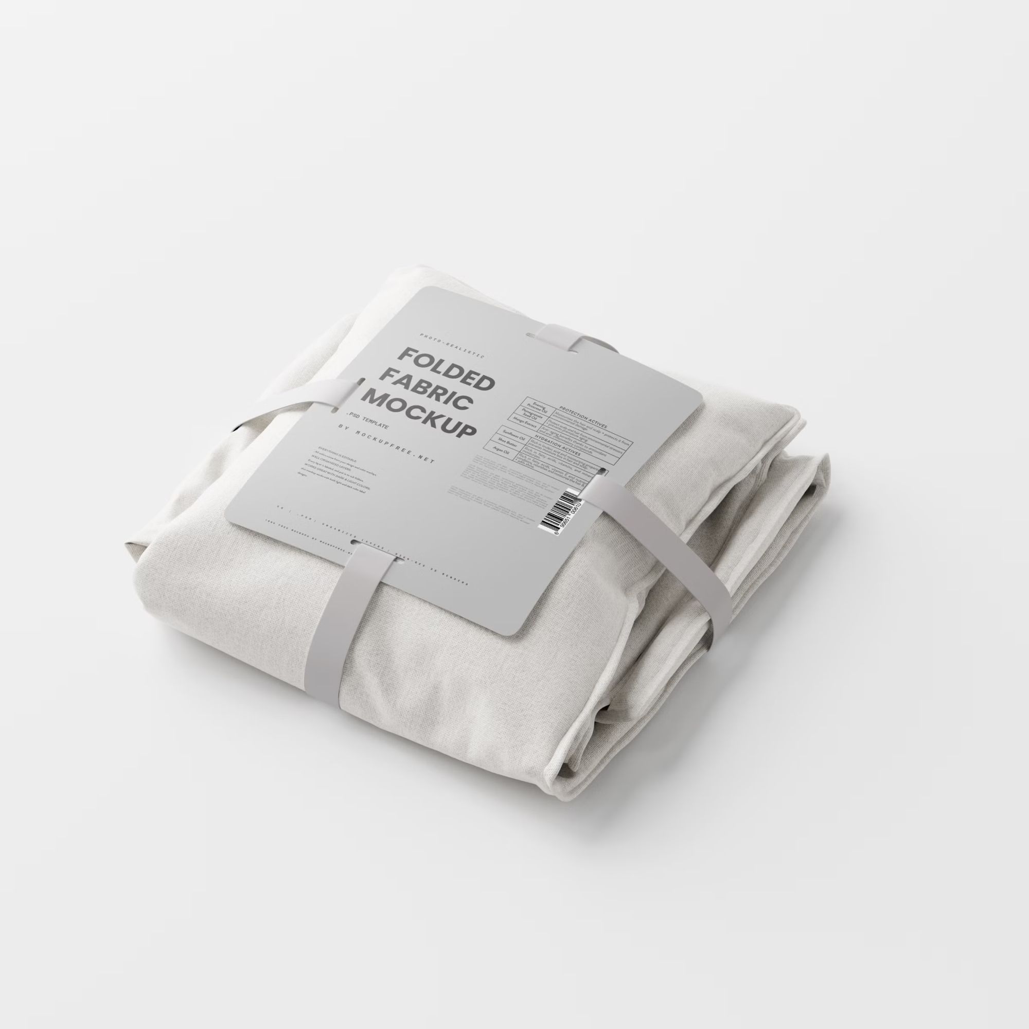 Folded Fabric Mockup
