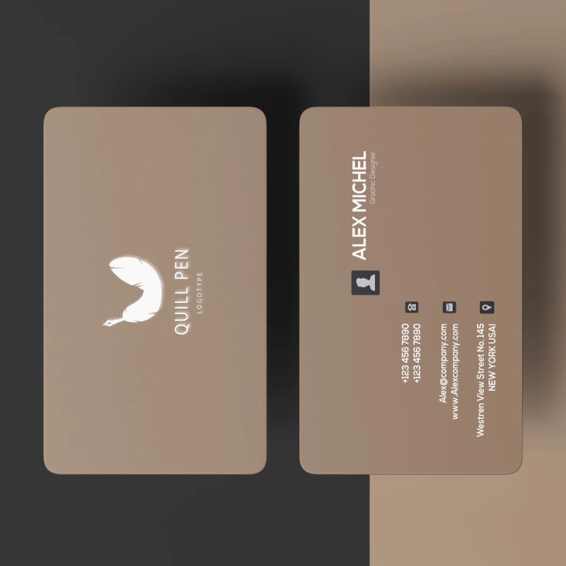 Business Card Branding Mockup Set 3