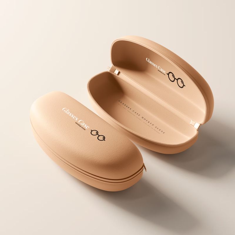 Glasses Case Mockup