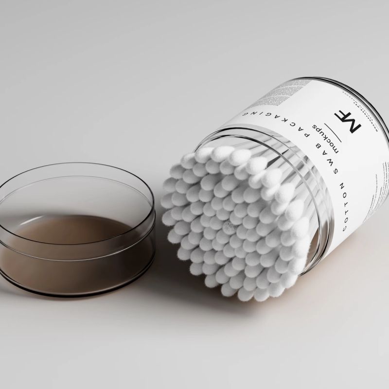 Cotton Swab Packaging Mockups 3