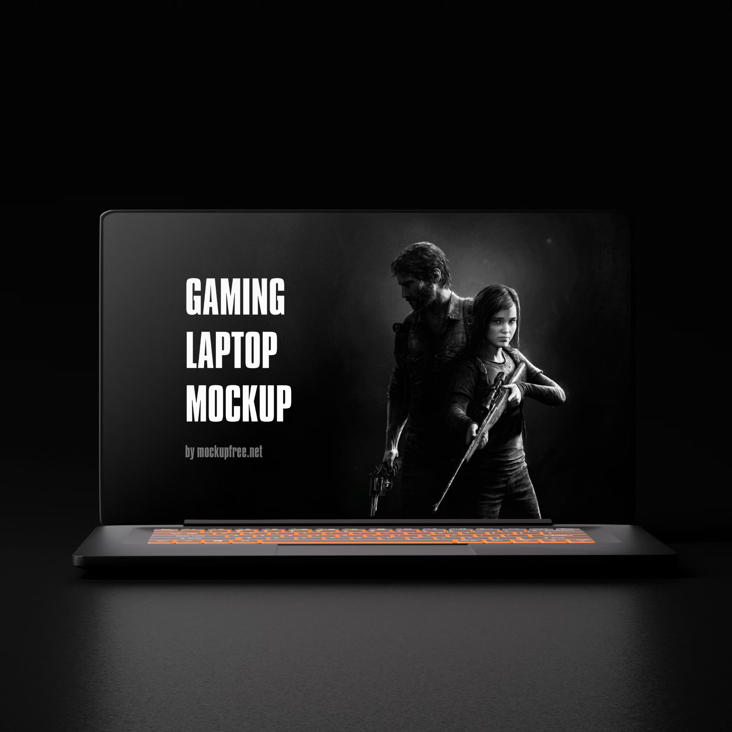 Gaming Laptop Mockup