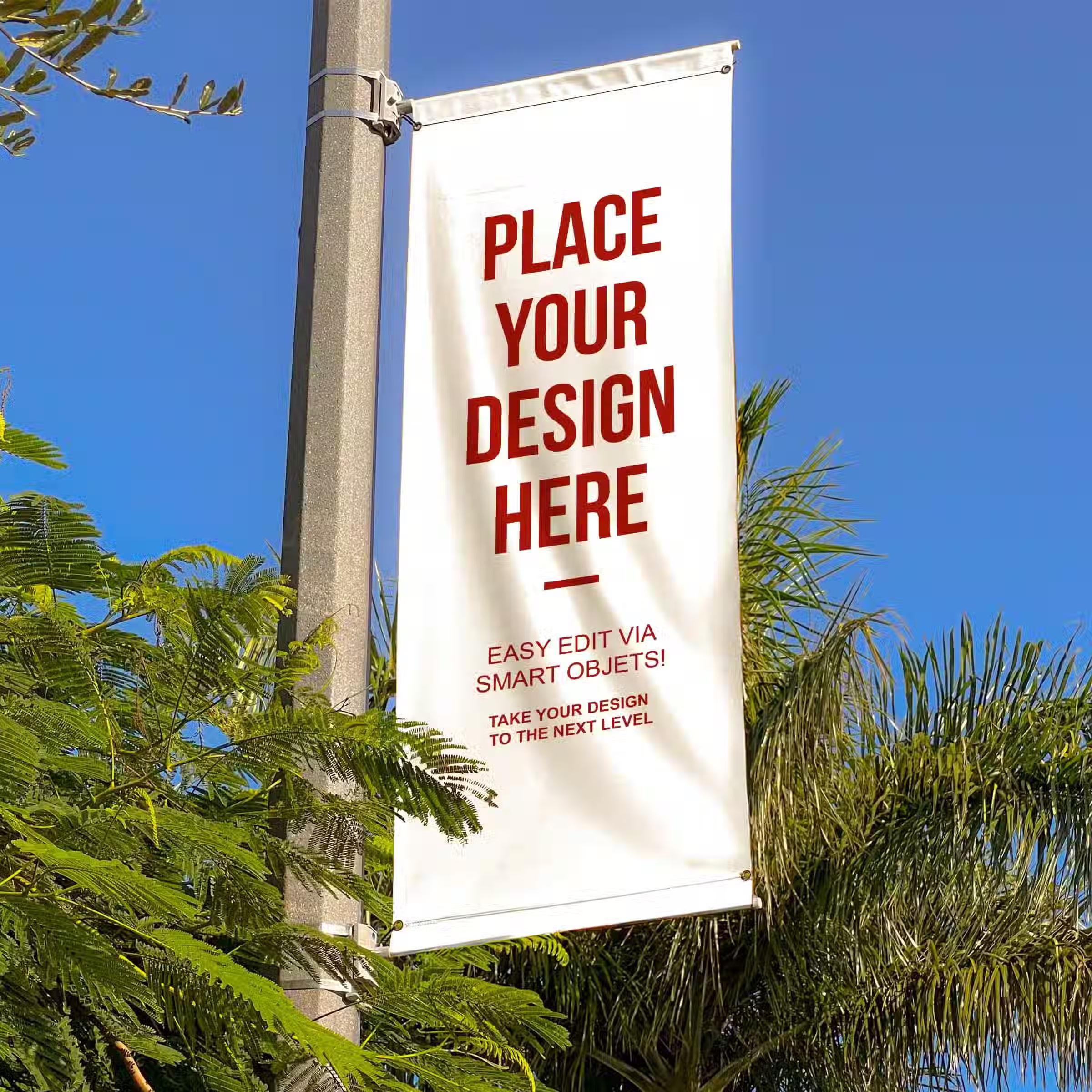 Vertical Banner for Street