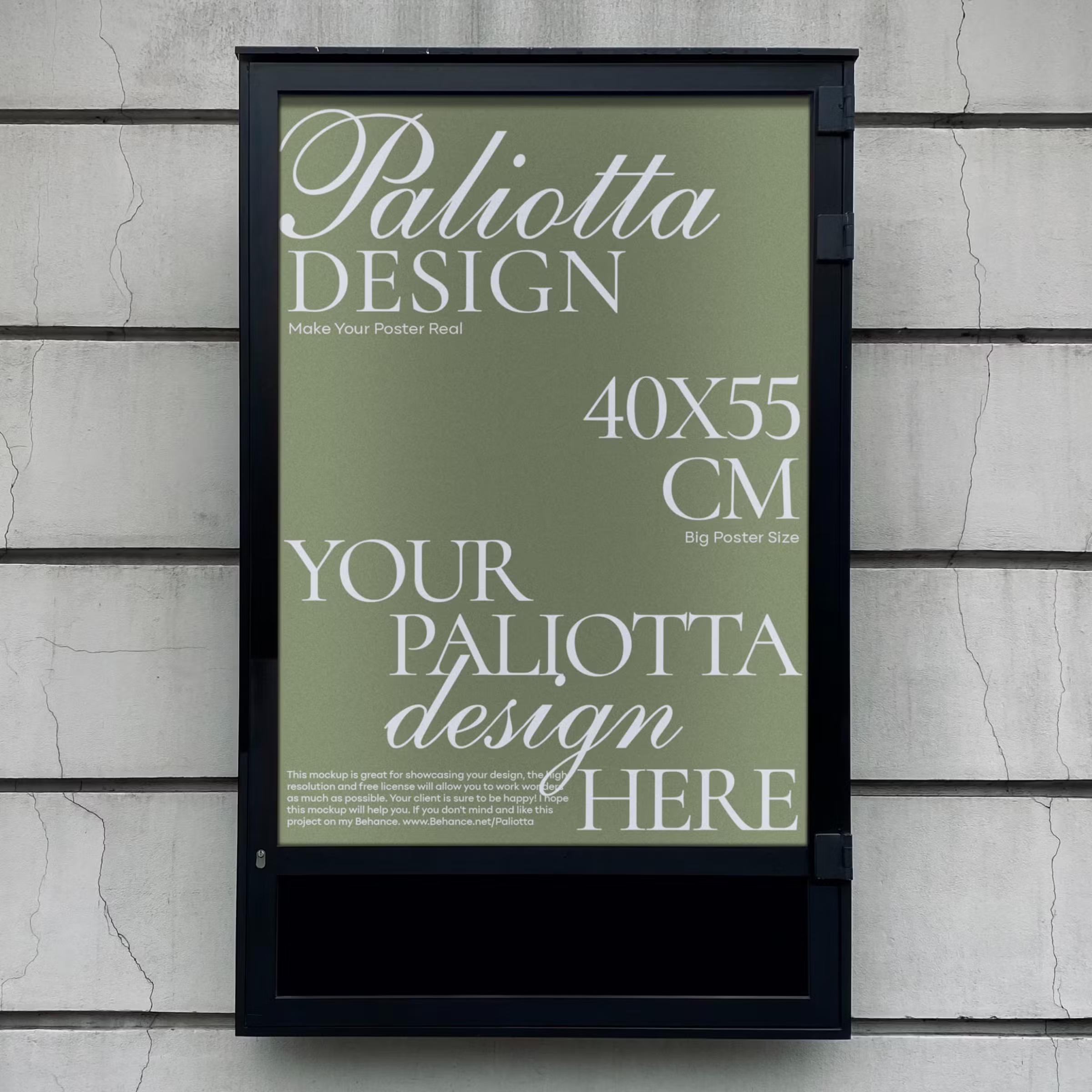Free Poster Mockup