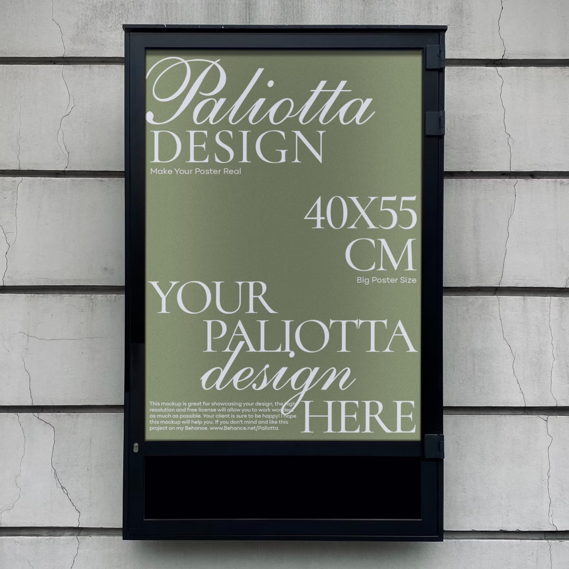 Free Poster Mockup