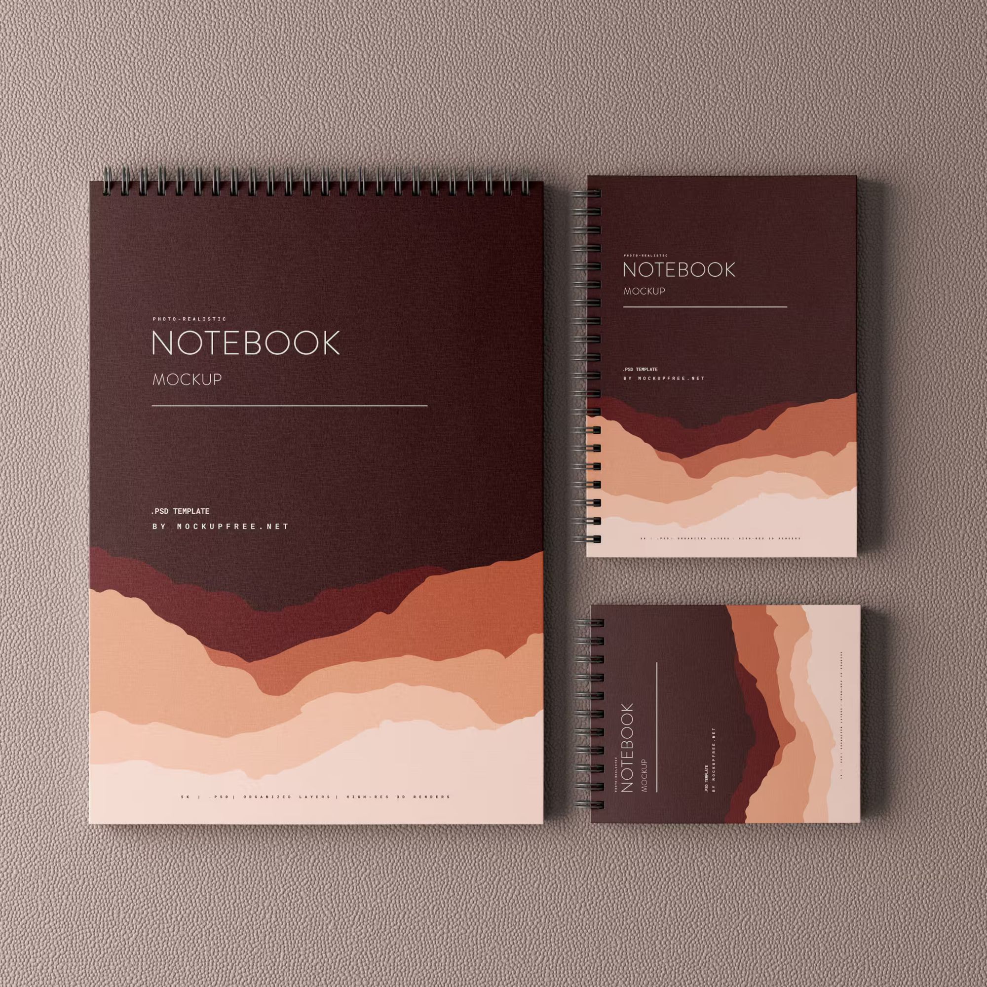 Notebook Branding Mockups 2