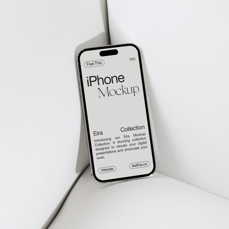 Free iPhone 14 Pro Mockup