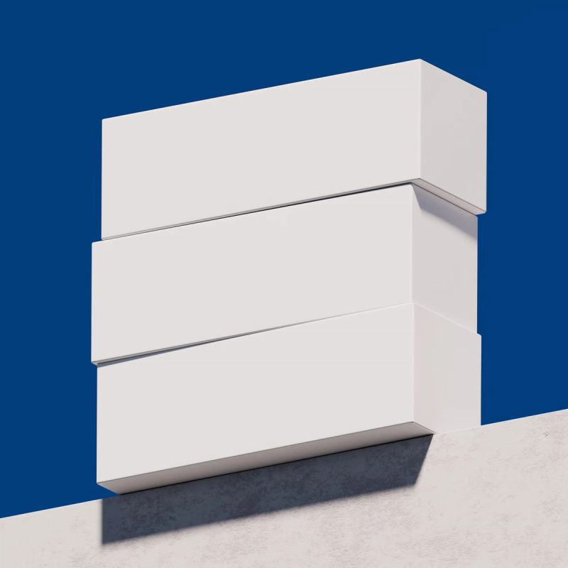 Stacked Isometric Boxes