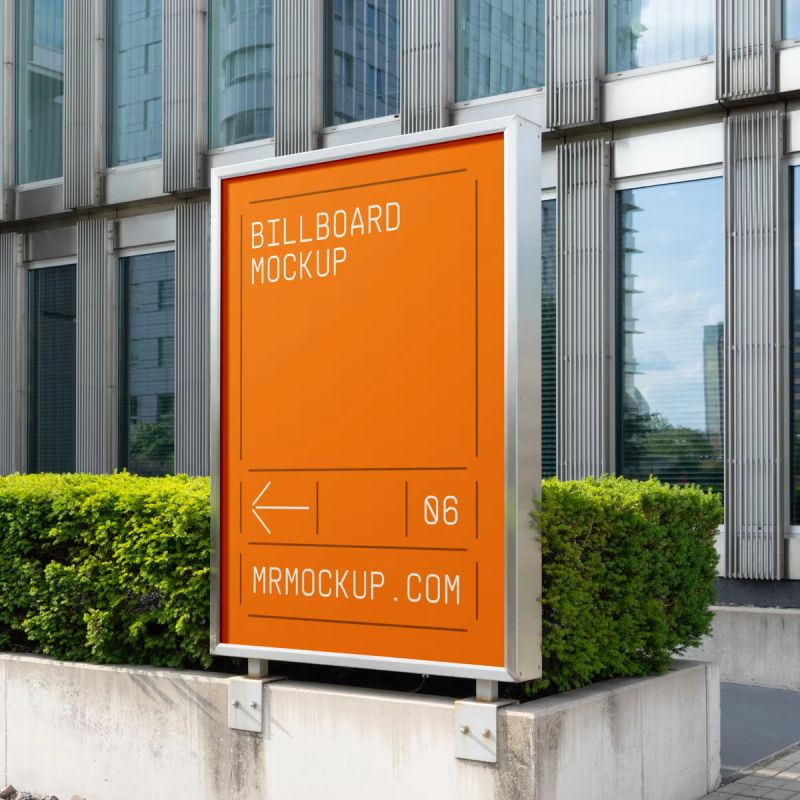 Free Poster Billboard Mockup