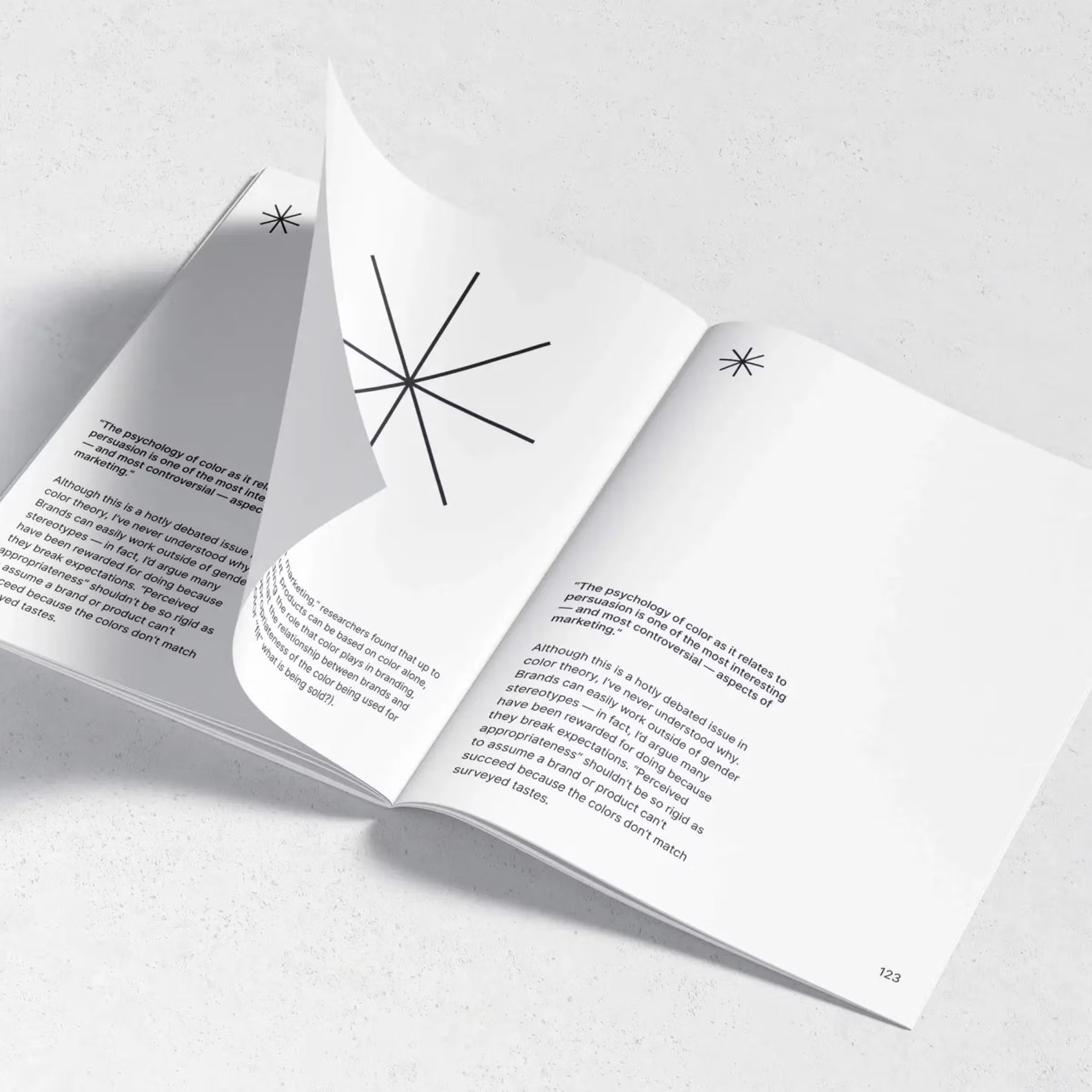 Free Open Magazine PSD Mockup