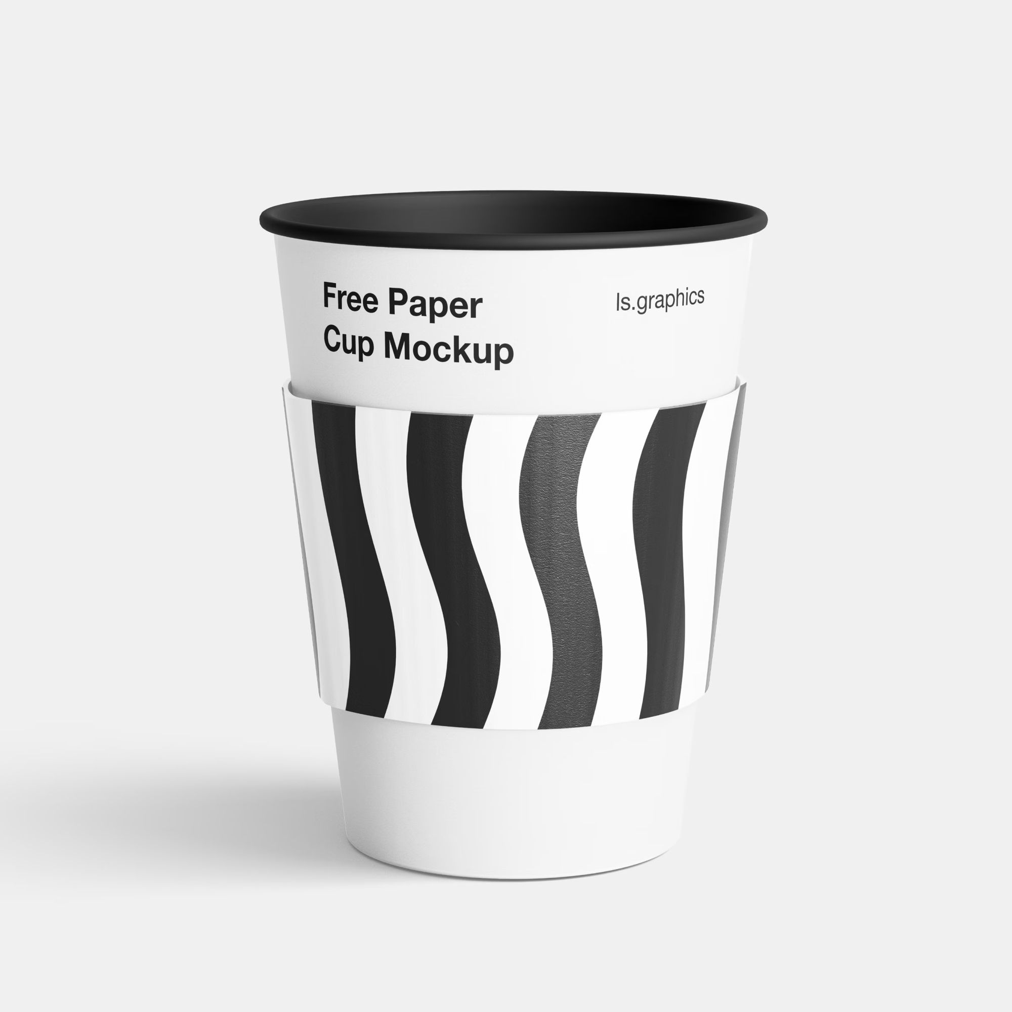 Free Paper Coffee Cup Mockup
