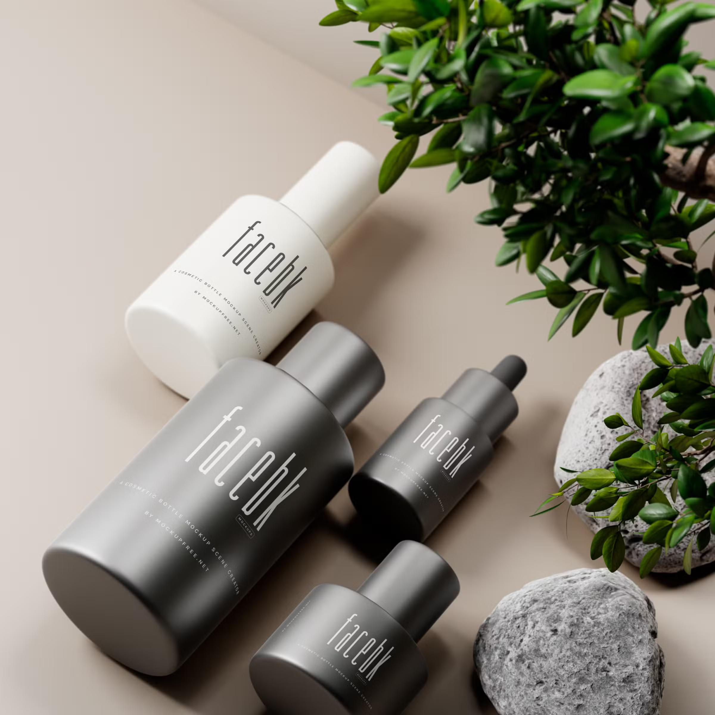 A Cosmetic Branding Mockup Kit 8