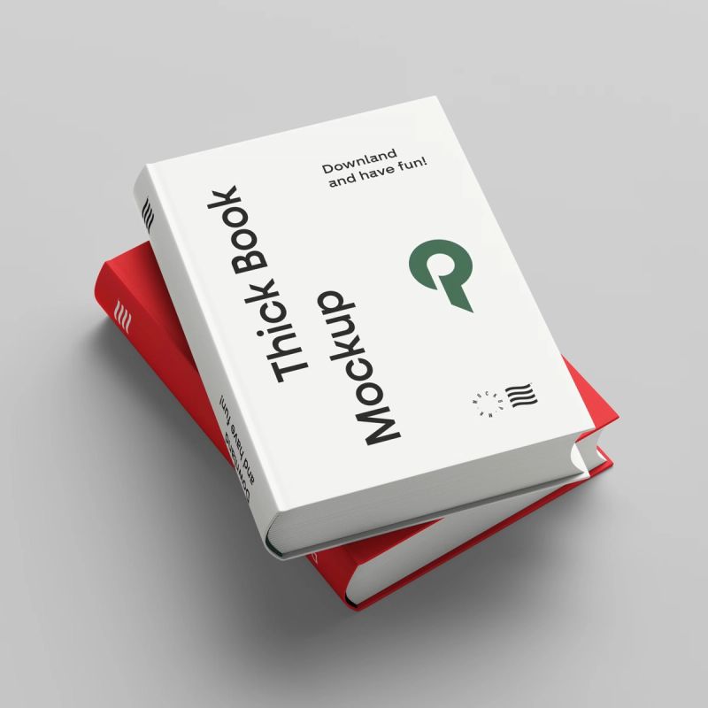 Two Books Mockup