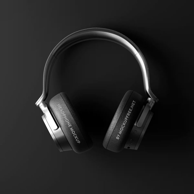 Wireless Headphone Mockup 4