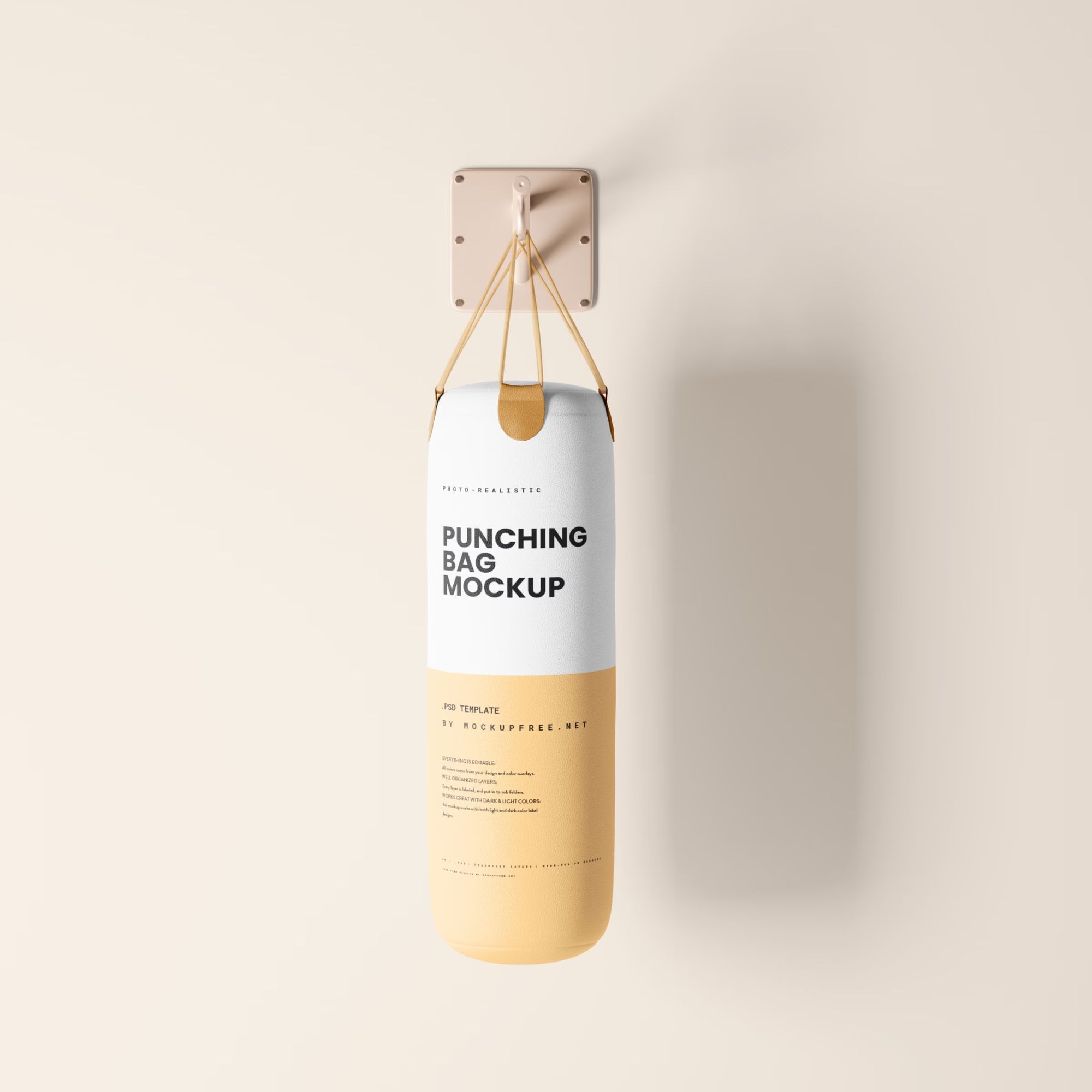 Punching Bag Mockup