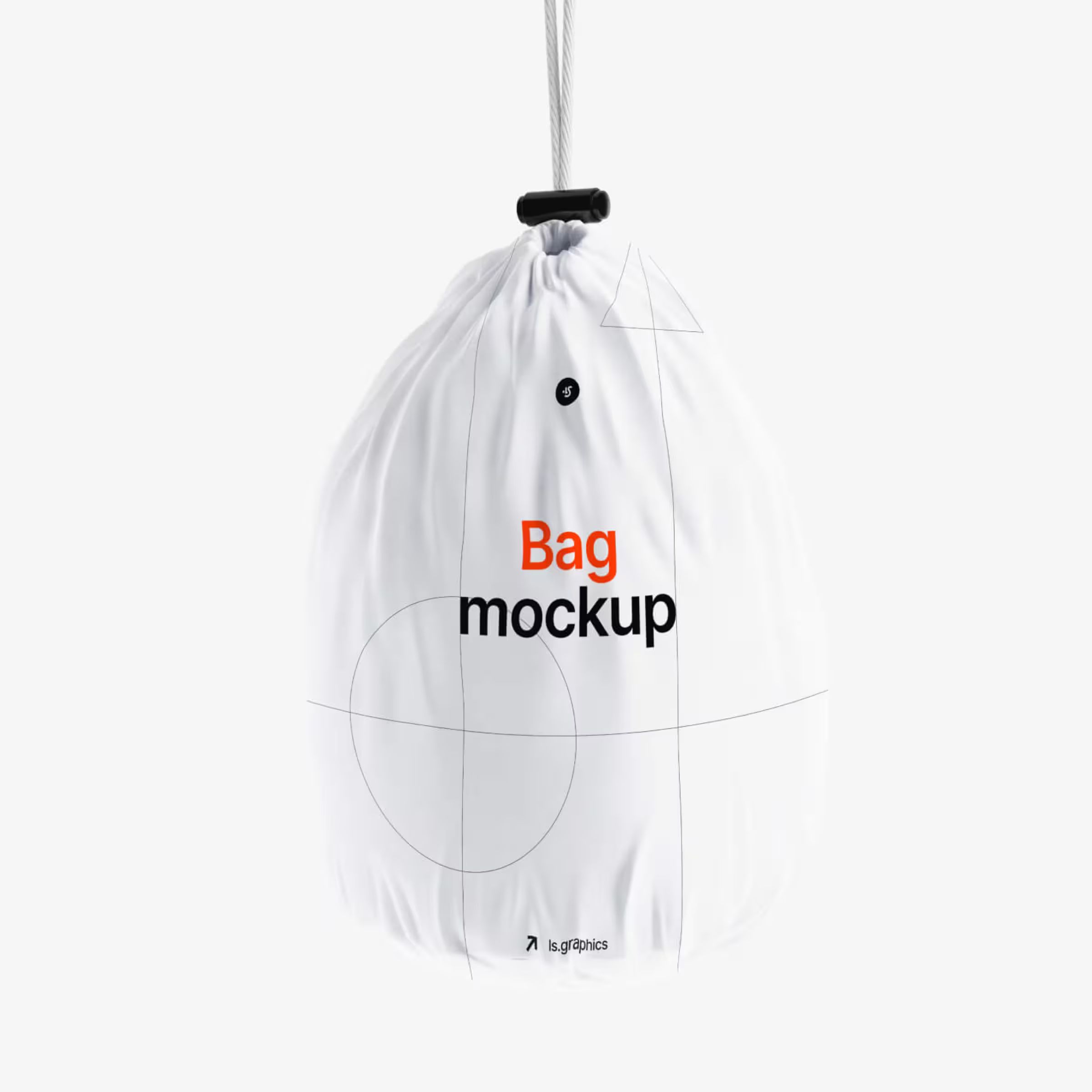 Free Fabric Bag Mockup