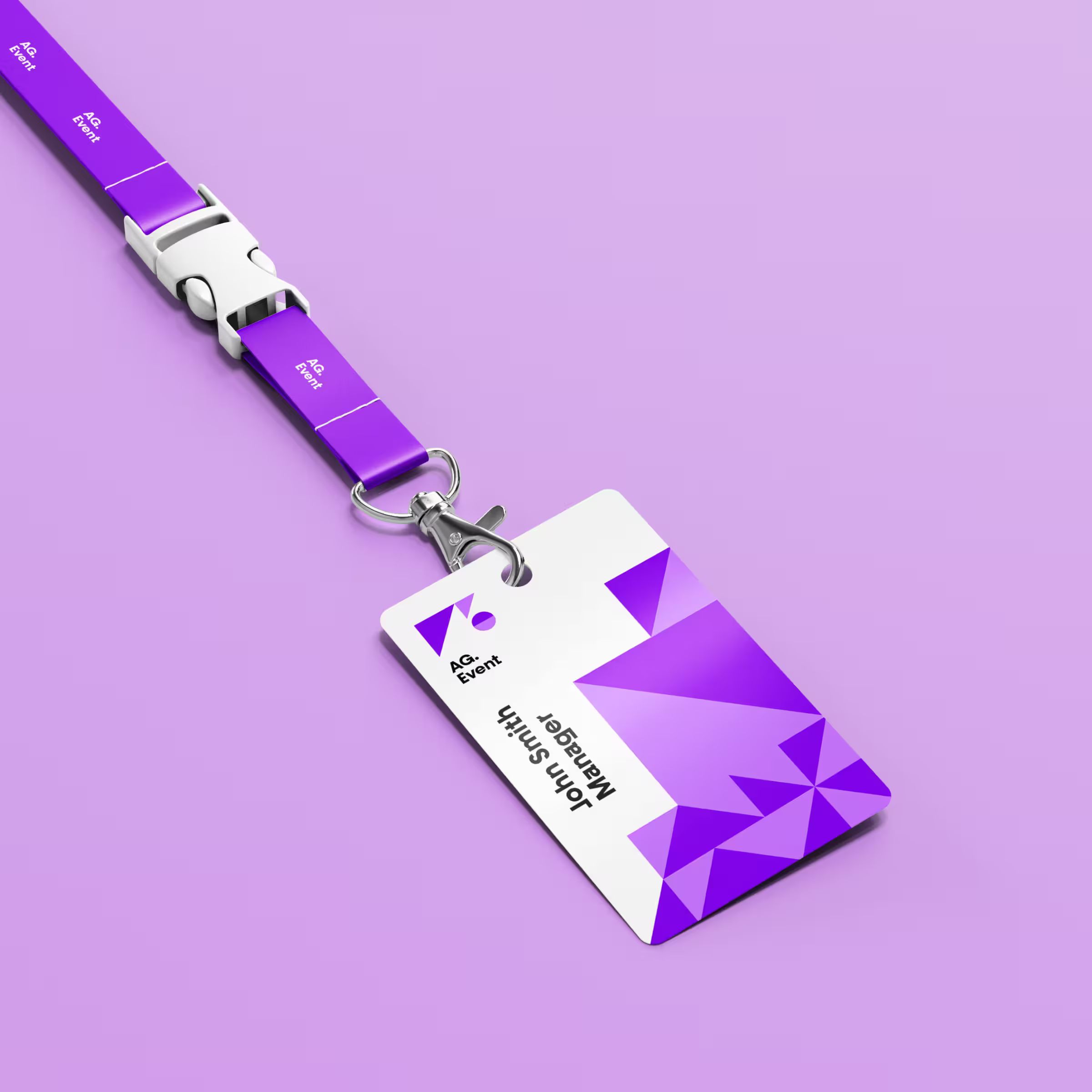 ID Card Holder Mockup