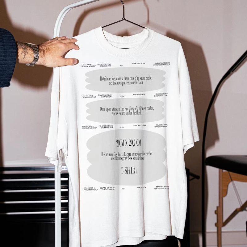 *FREE* T-Shirt Mockup 5 - ÉCLATS DE PEAU