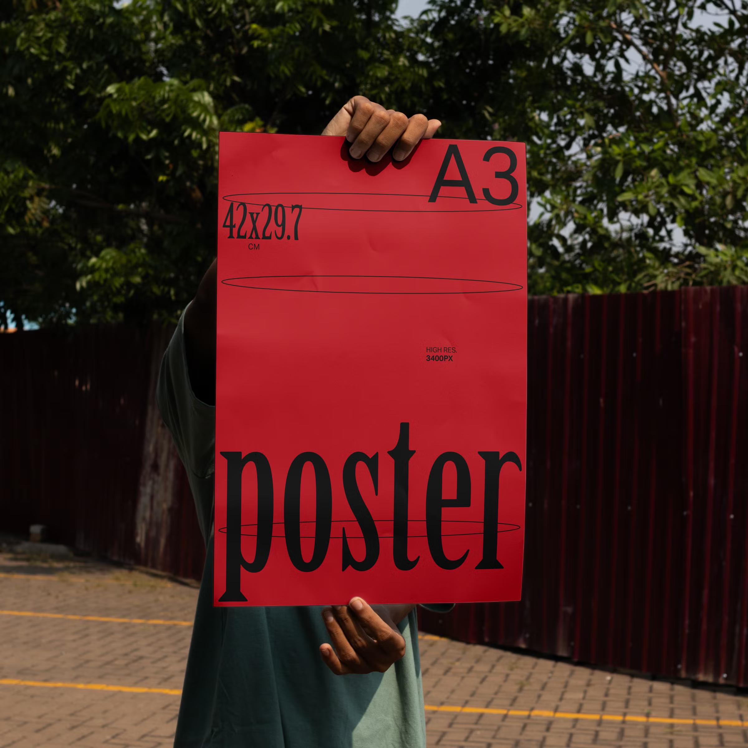 A3 Poster Mockups 2023