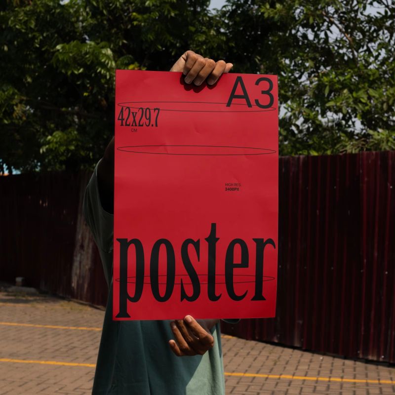 A3 Poster Mockups 2023