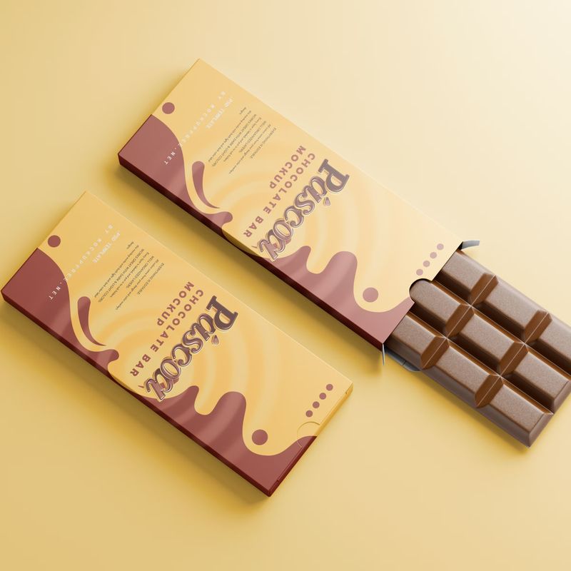 Chocolate Bar Mockup 4