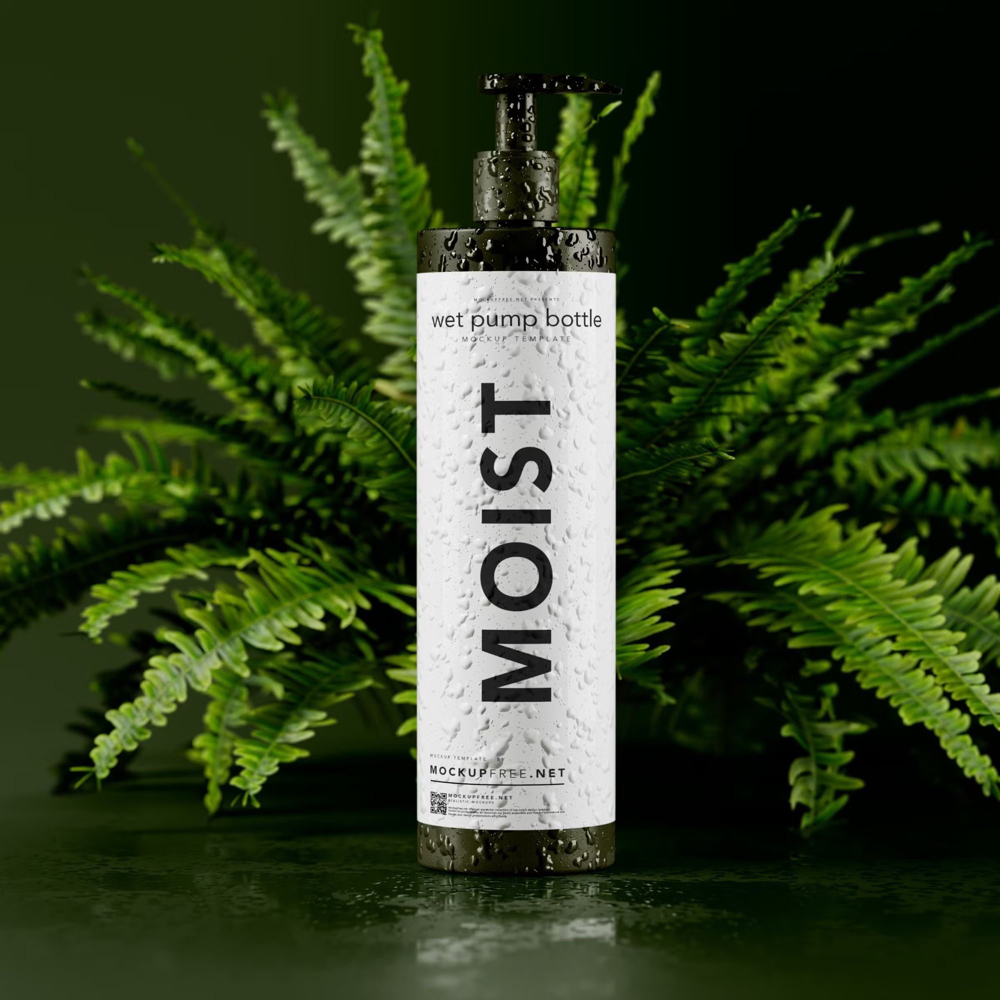 Wet Pump Bottle Mockups