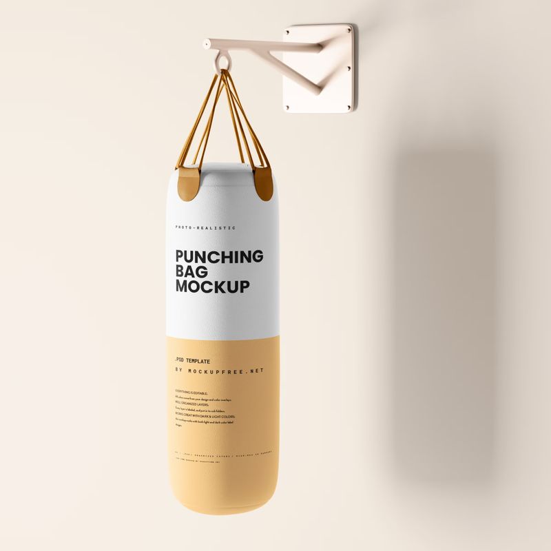 Punching Bag Mockup 2