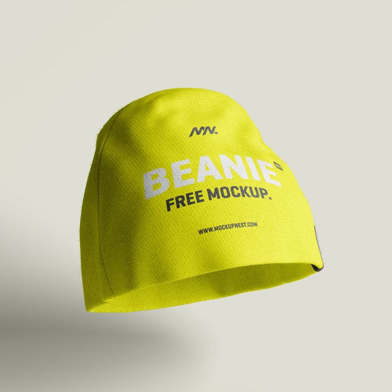 Beanie Hat Mockup 3