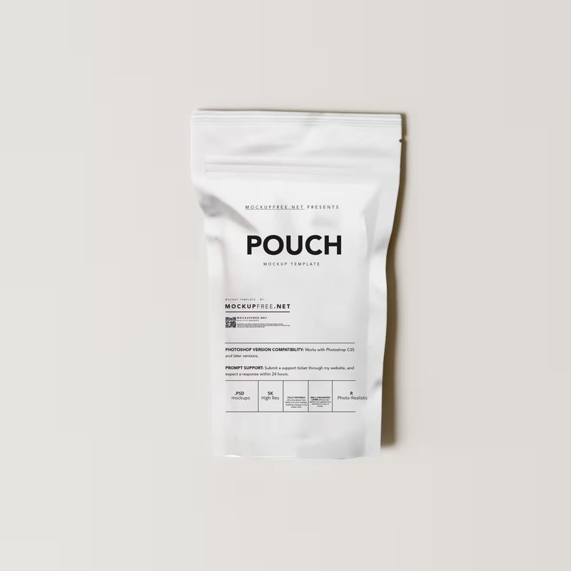 White Refill Pouch Mockups 2