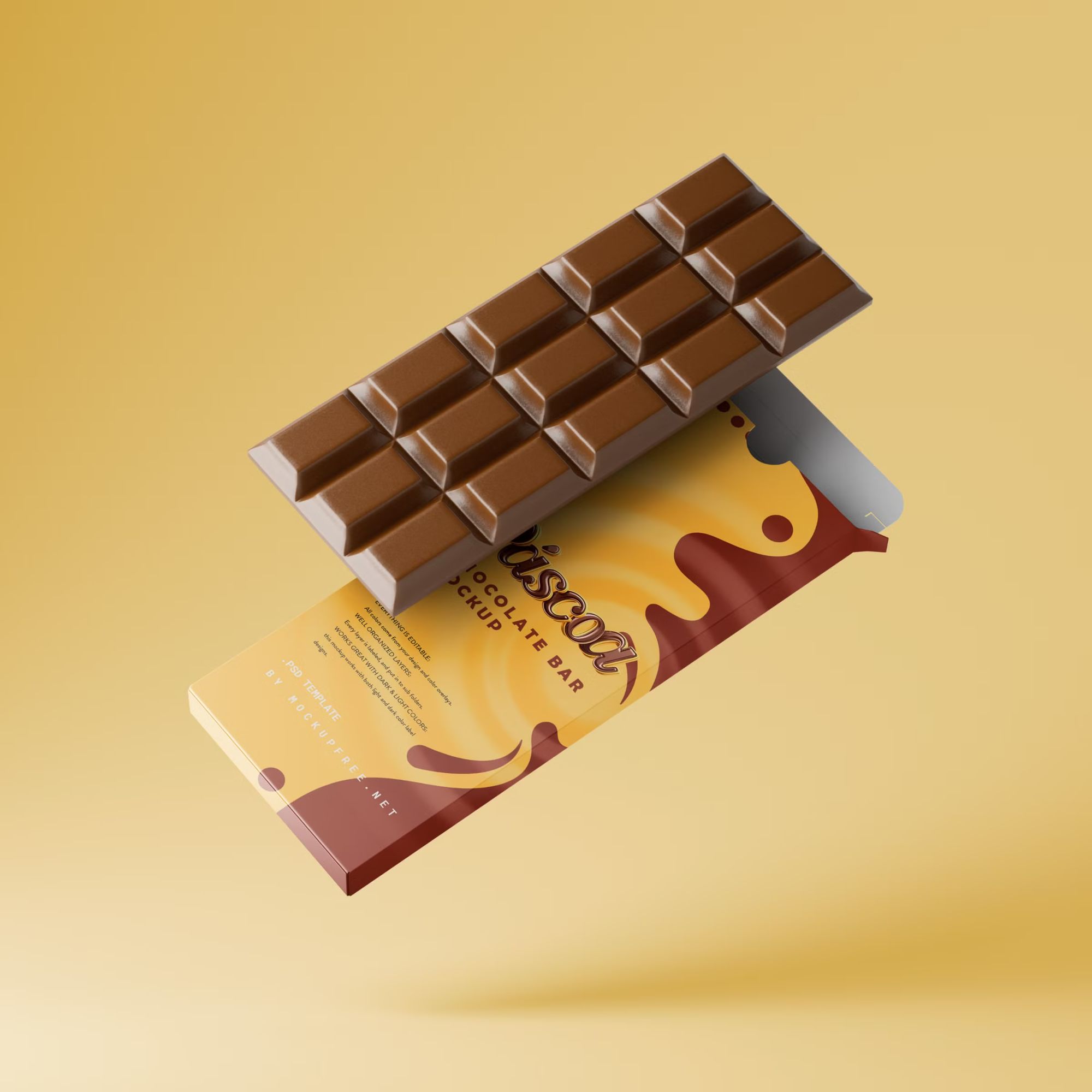 Chocolate Bar Mockup