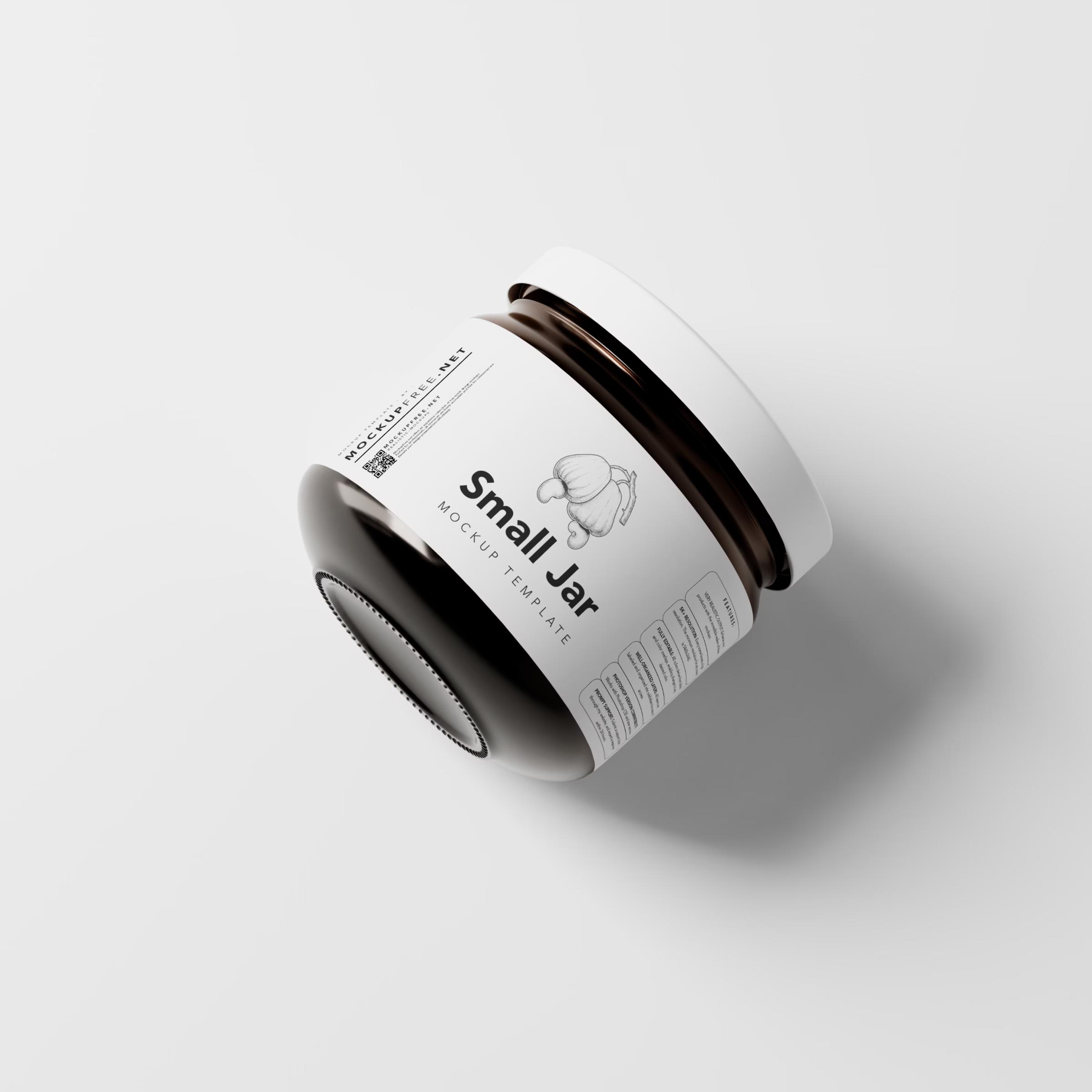300ml Squat Jar Mockups 6
