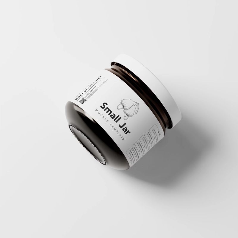 300ml Squat Jar Mockups 6
