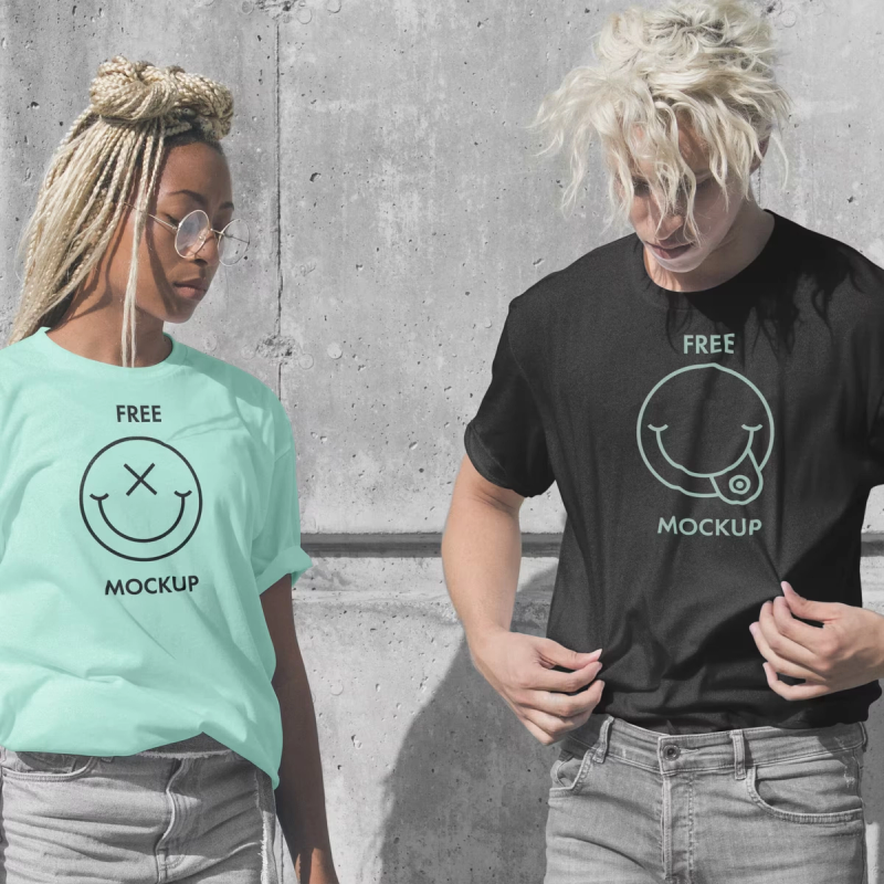 T-Shirts PSD Mockup