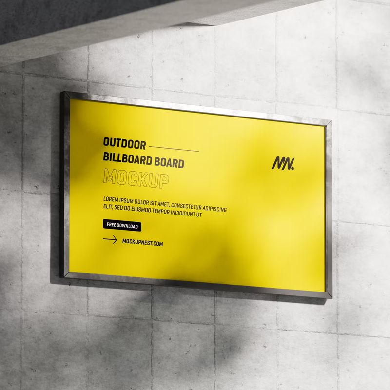 Outdoor Billboard Mockup 2